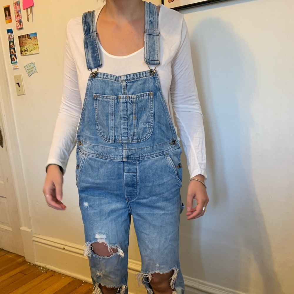 BDG boyfriend overalls